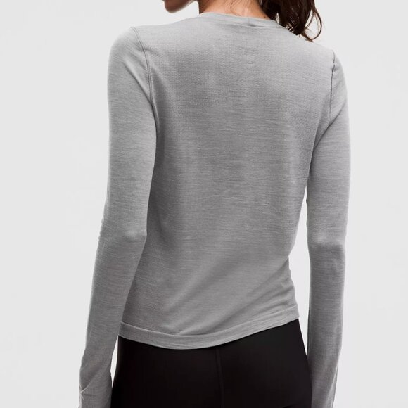 LULULEMON Swiftly Wool Long-Sleeve Shirt - Picture 2 of 5